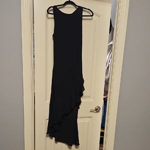 Elegant Black Sleeveless Dress